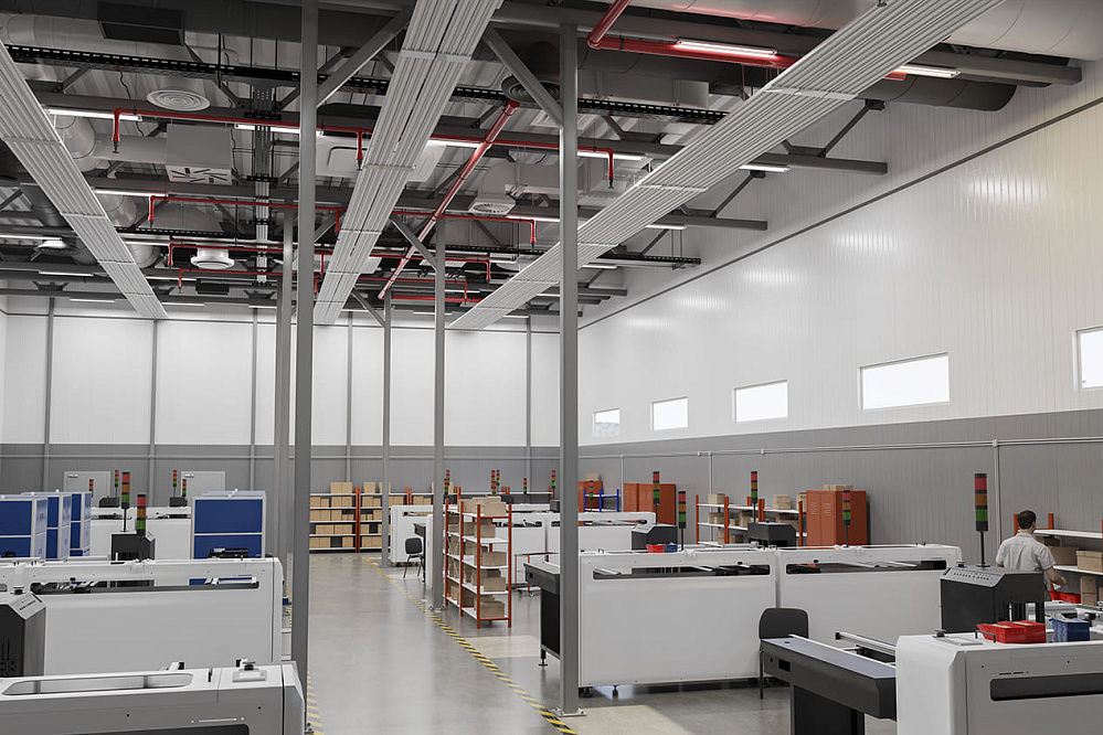 Radiating ceiling panels Ecoterm Pro